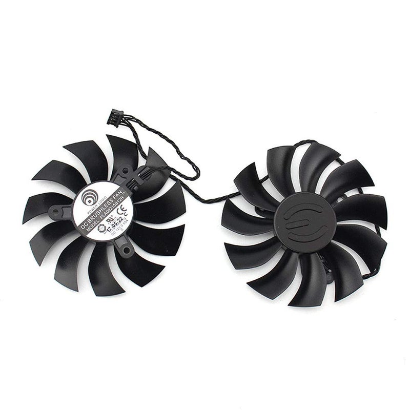 CCTVA 88mm PLA09215B12H 4Pin Fan Replace for EVGA GTX 960 970 980 Ti GTX960 GTX970 GTX980 GTX980Ti VGA Cooler Graphics Video Card Fan - Image 1